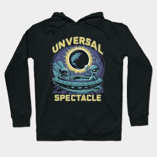 Eclipse Viewing Alien Encounter Hoodie